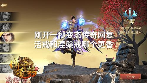 刚开一秒变态传奇网复活戒和涅槃戒哪个更香